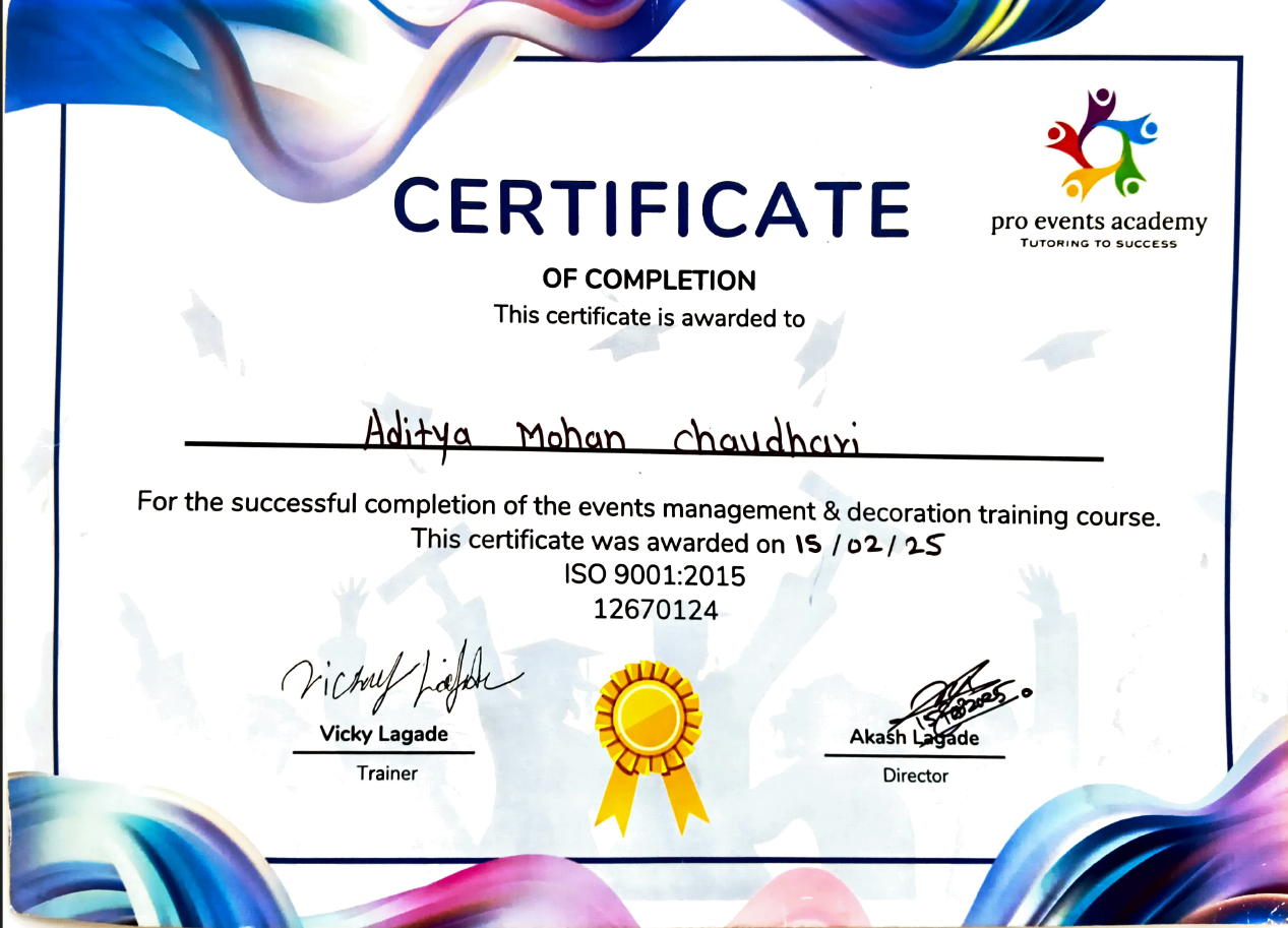 Certificate 1