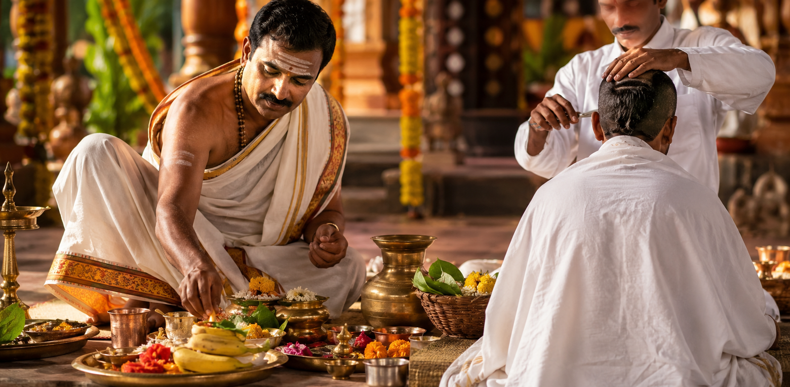 ब्राह्मण व हजाम
